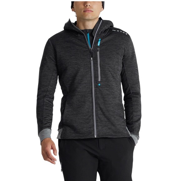 Oros Other - Oros Atmos Jacket Carbon Mens Medium Solarcore Insulated Full Zip Hooded Gray